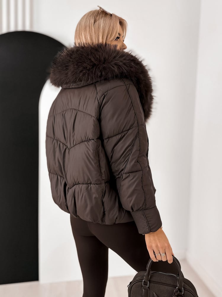 KURTKA RIDLEY BRĄZOWA