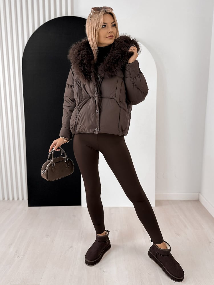 KURTKA RIDLEY BRĄZOWA