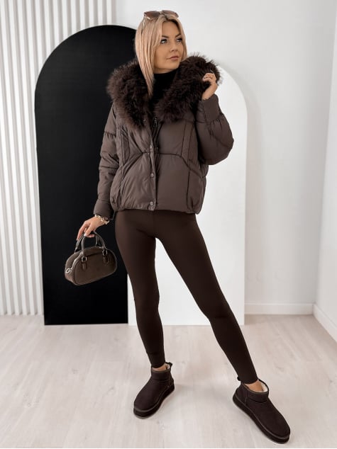 KURTKA RIDLEY BRĄZOWA