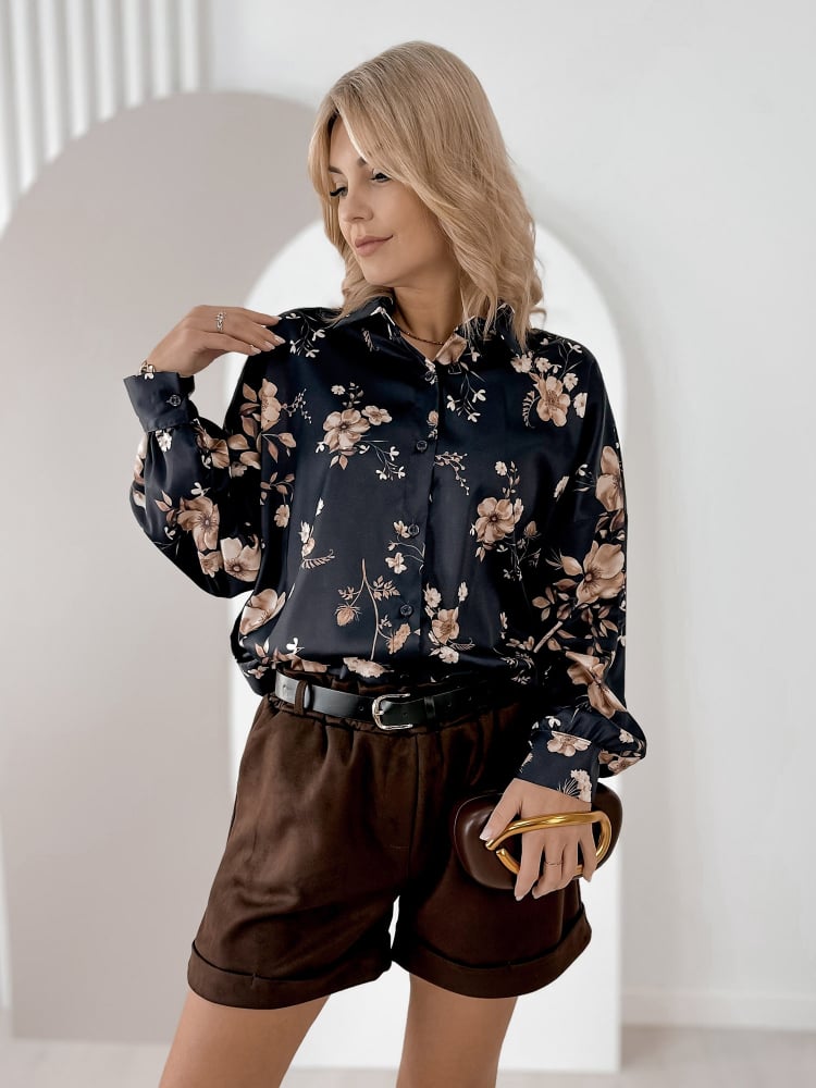 KOSZULA FENIMORE GRANATOWA