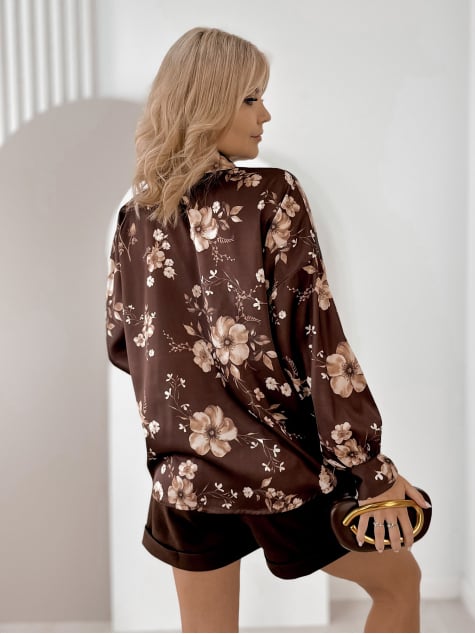 KOSZULA FENIMORE BRĄZOWA