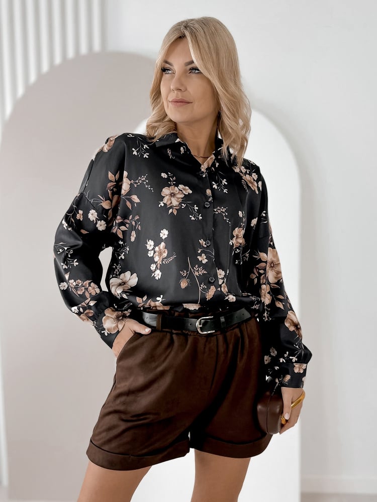 KOSZULA FENIMORE CZARNA