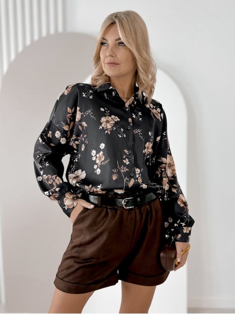 KOSZULA FENIMORE CZARNA