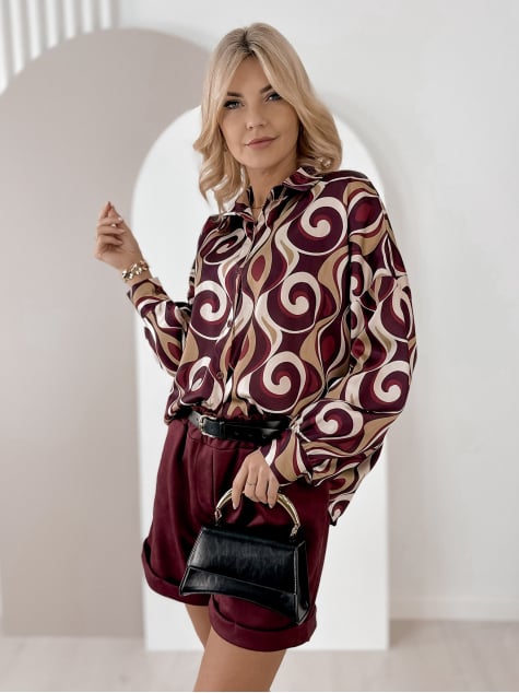 KOSZULA HORACE BORDOWA