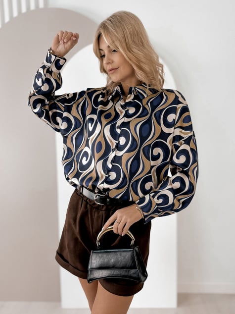 KOSZULA HORACE GRANATOWA