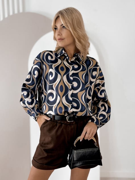 KOSZULA HORACE GRANATOWA