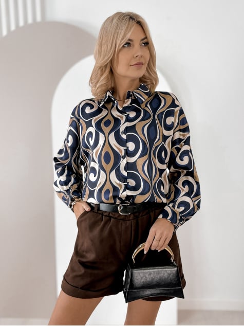 KOSZULA HORACE GRANATOWA