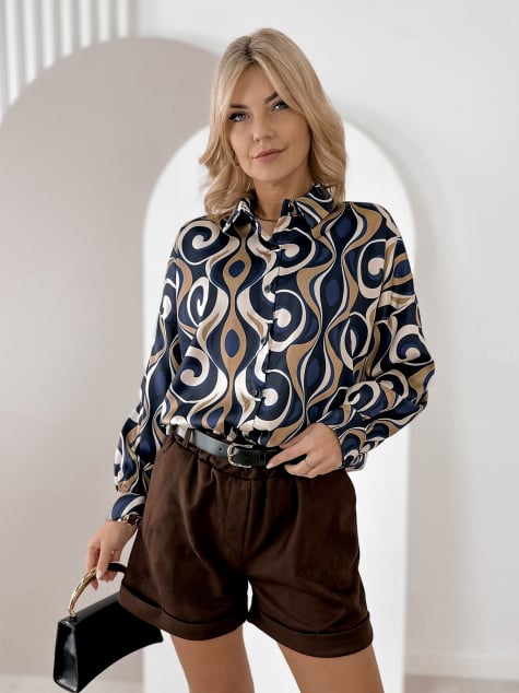 KOSZULA HORACE GRANATOWA