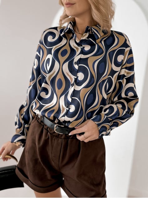 KOSZULA HORACE GRANATOWA