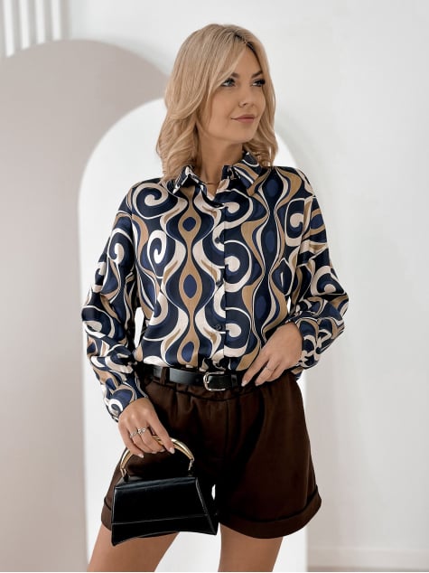 KOSZULA HORACE GRANATOWA