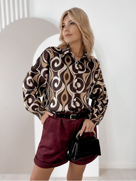 KOSZULA HORACE BRĄZOWA