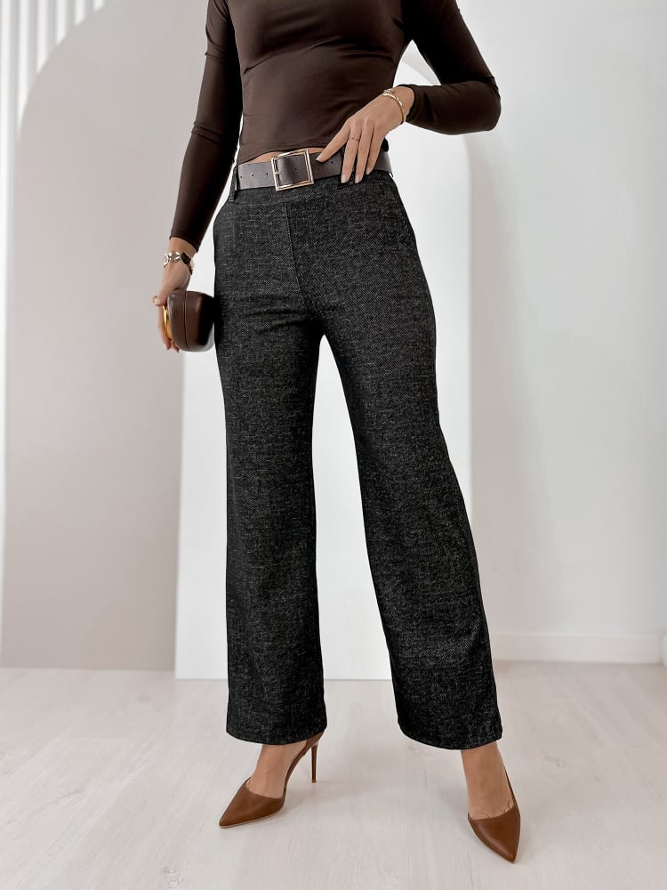 SPODNIE COLLINS GRAFITOWE