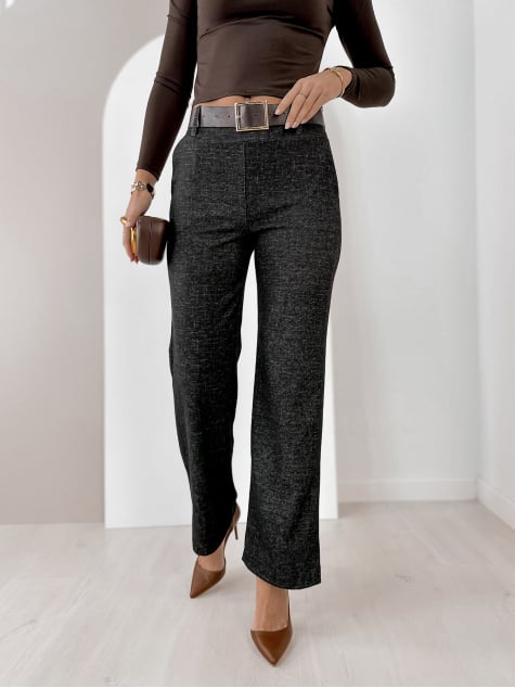 SPODNIE COLLINS GRAFITOWE