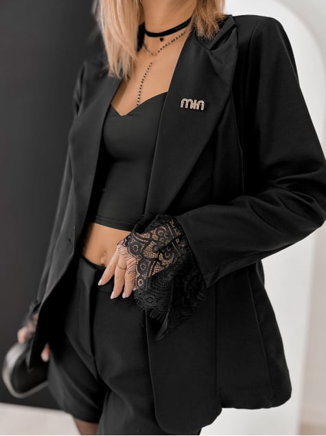 ŻAKIET LAWNEY CZARNY