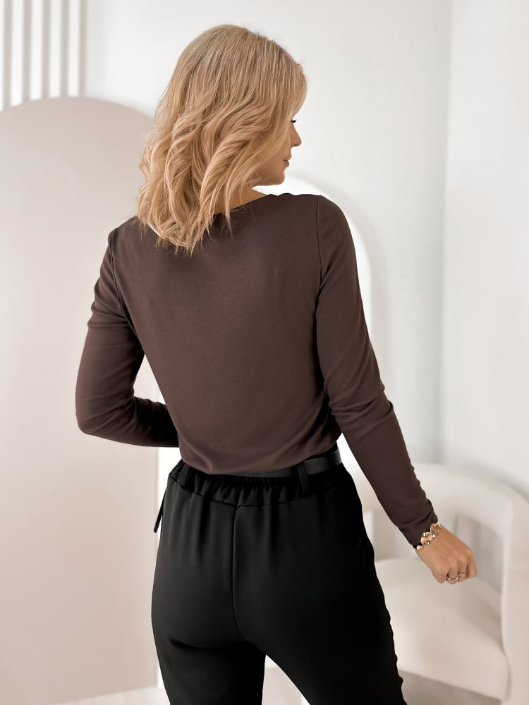 BLUZKA BELLAIR BRĄZOWA