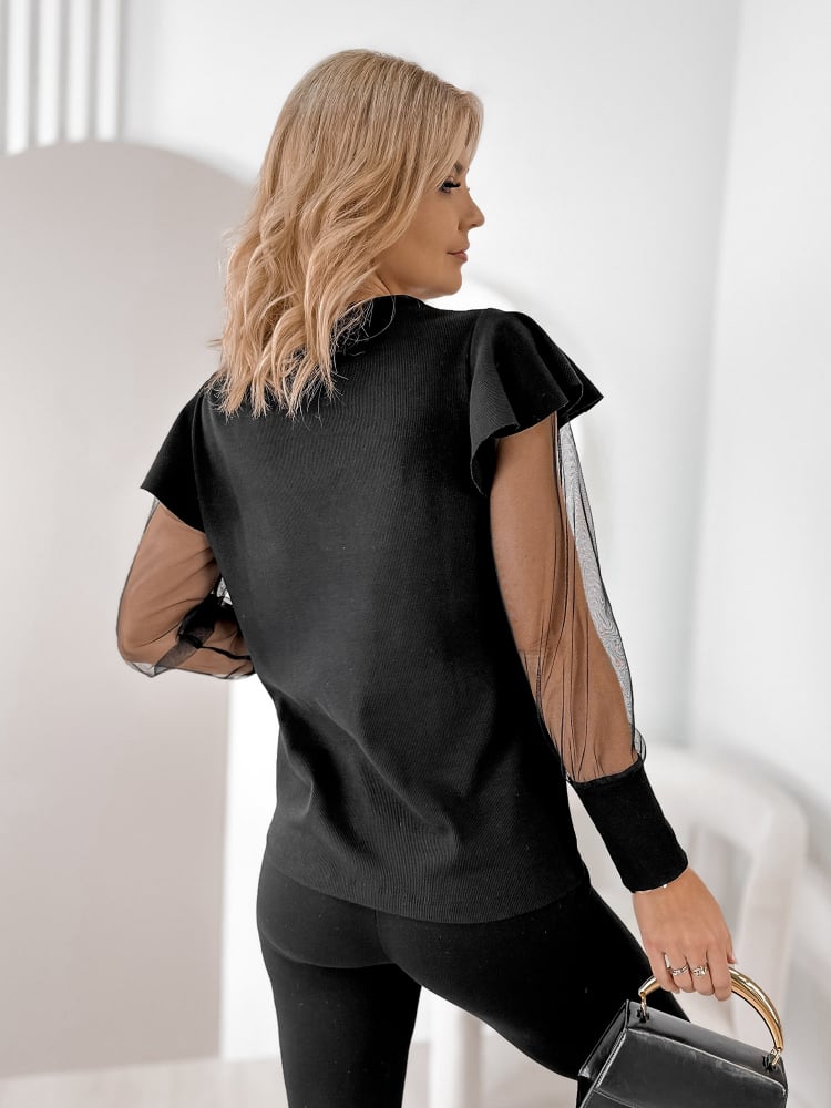 BLUZKA MALONE CZARNA