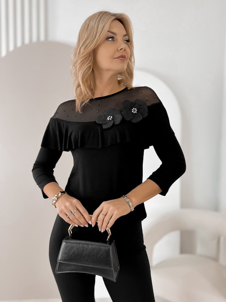 BLUZKA NORWOOD CZARNA