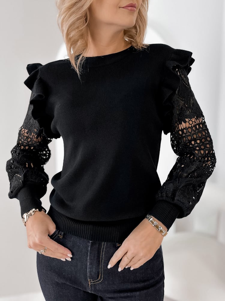 SWETER BIRLEY CZARNY