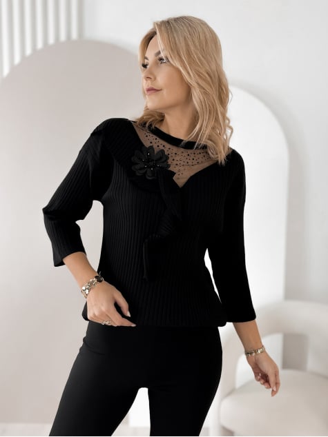 BLUZKA ROXTON CZARNA