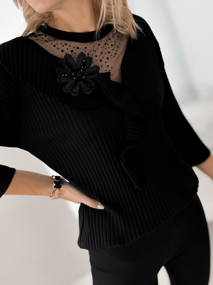 BLUZKA ROXTON CZARNA