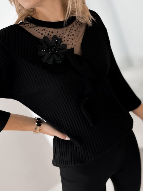 BLUZKA ROXTON CZARNA