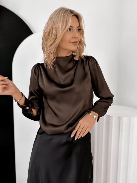 BLUZKA MARQUISE BRĄZOWA