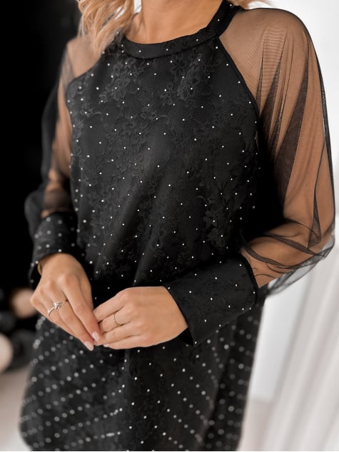 SUKIENKA BRUNE CZARNA