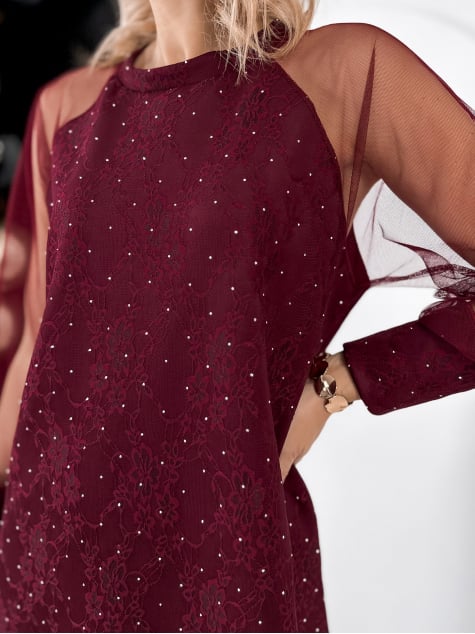 SUKIENKA BRUNE BORDOWA