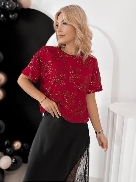 BLUZKA MONTLU CZERWONA