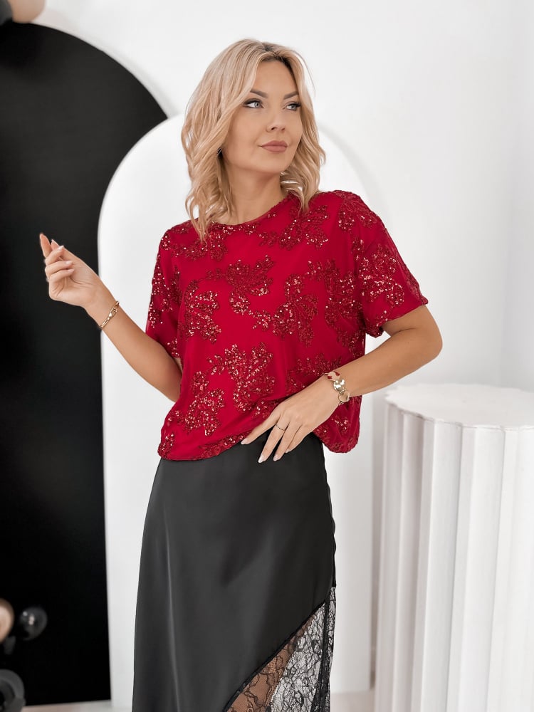 BLUZKA MONTLU CZERWONA