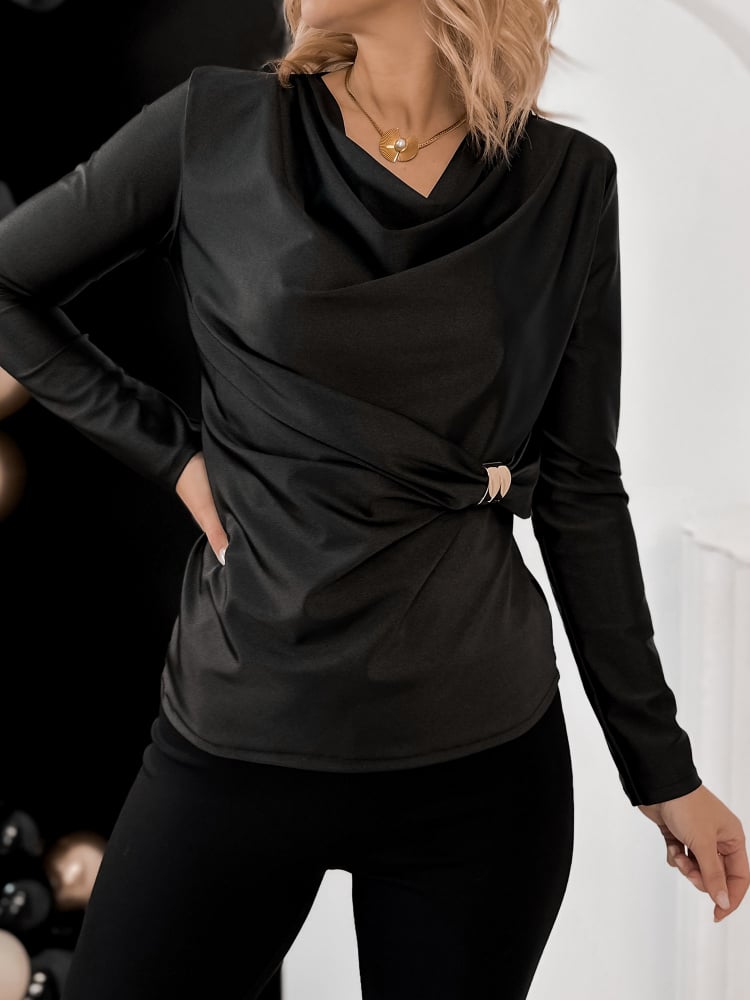 BLUZKA ALBANE CZARNA