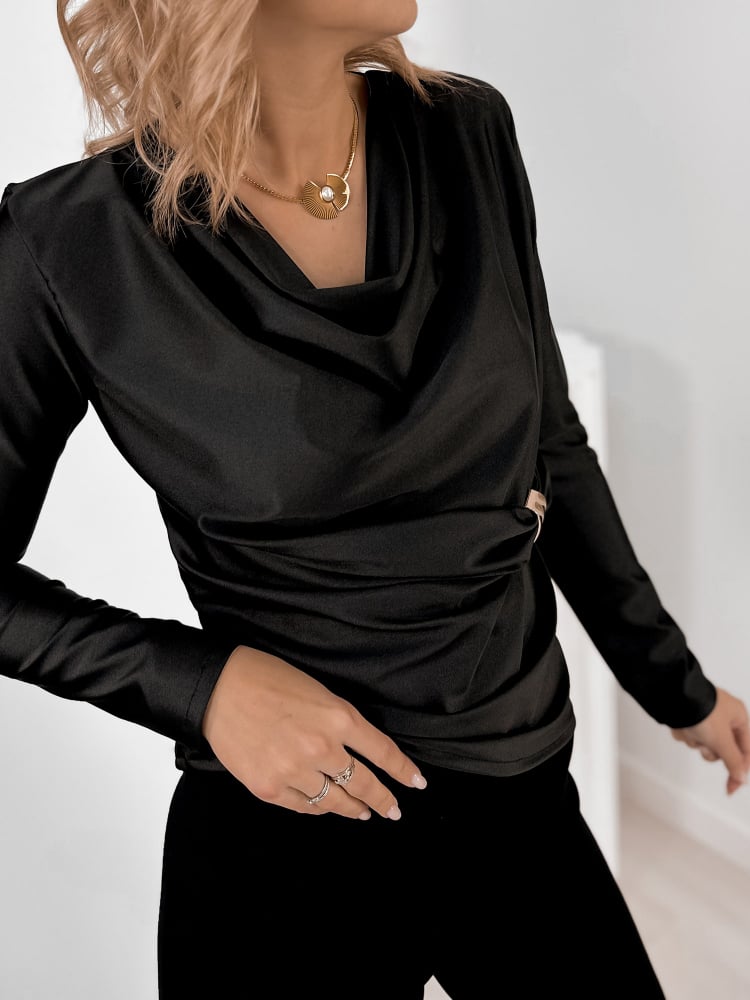 BLUZKA ALBANE CZARNA