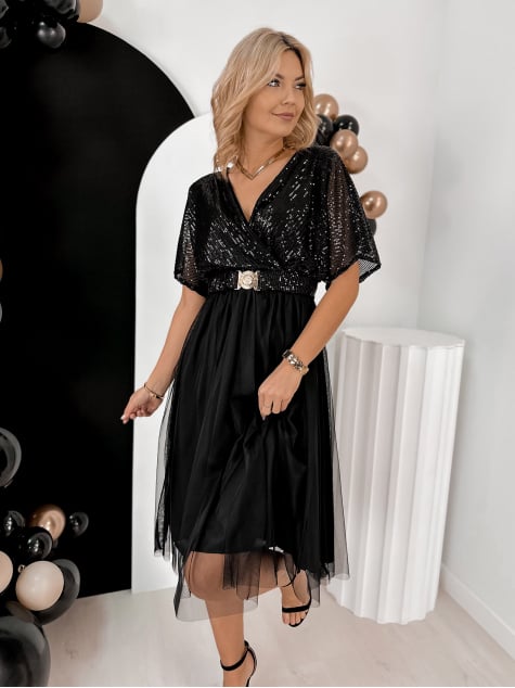 SUKIENKA FONTELLES CZARNA
