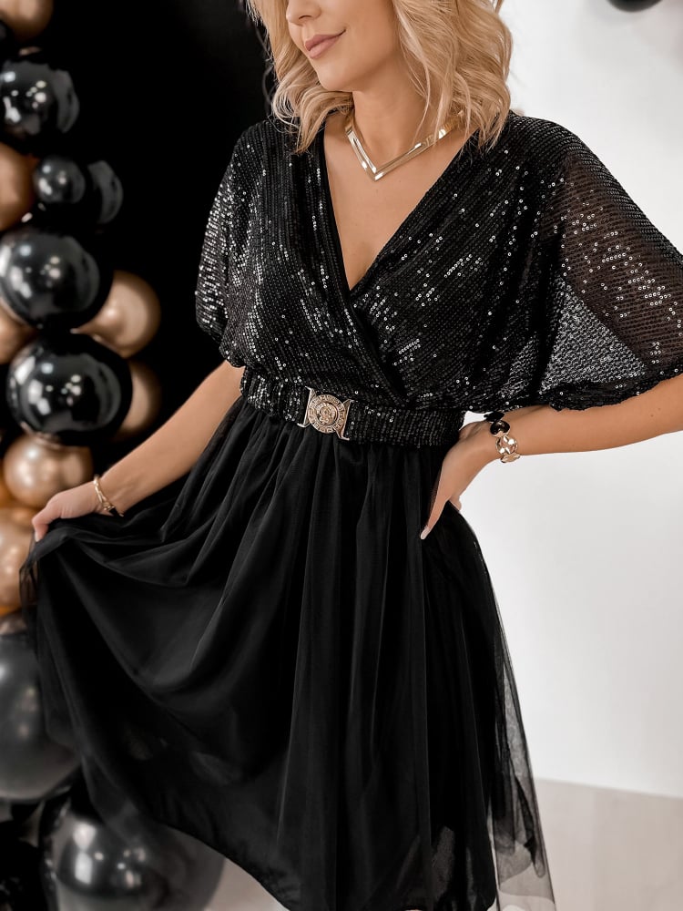 SUKIENKA FONTELLES CZARNA