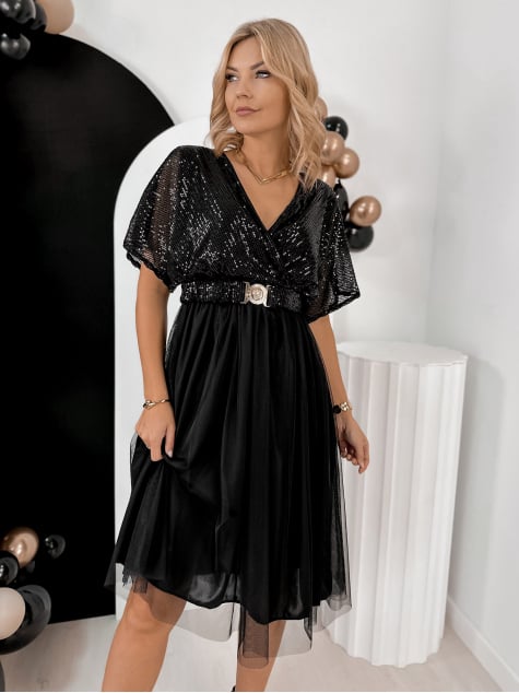 SUKIENKA FONTELLES CZARNA