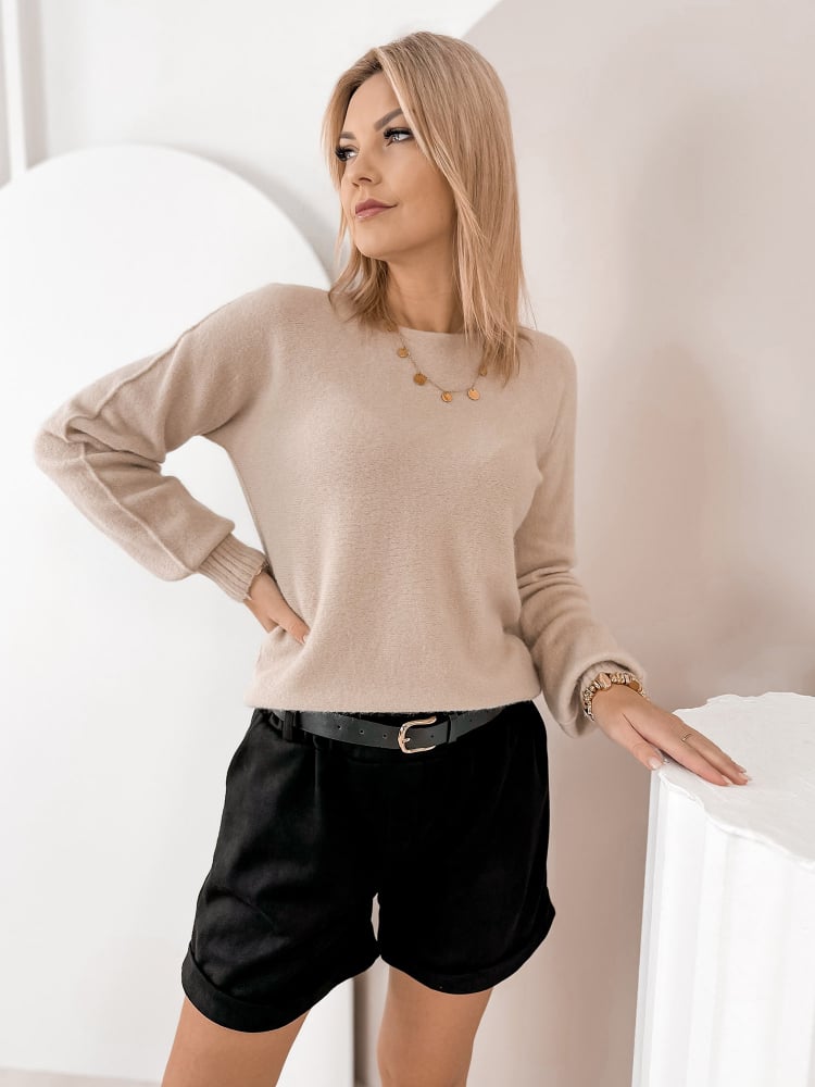 SWETER VALMONT BEŻOWY