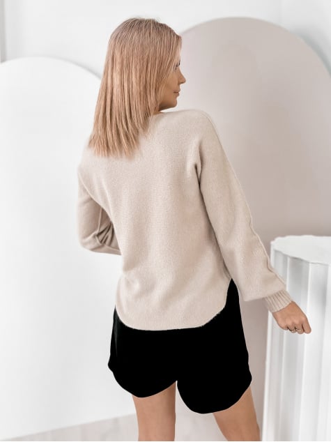 SWETER VALMONT BEŻOWY