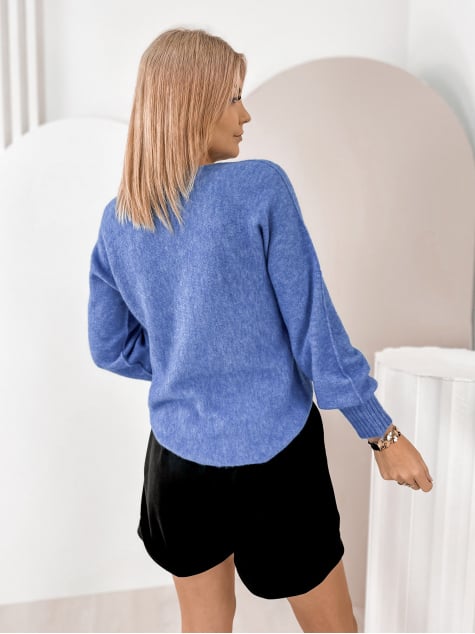 SWETER VALMONT NIEBIESKI