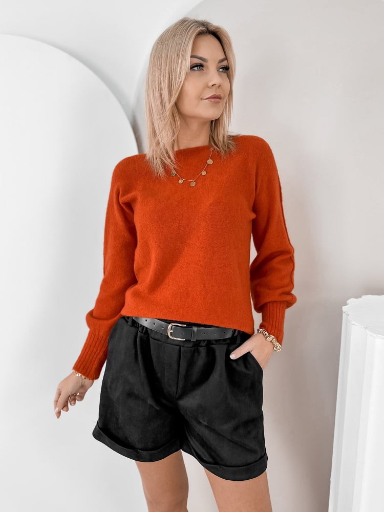 SWETER VALMONT POMARAŃCZOWY