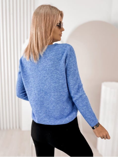 SWETER MONTCLAIR NIEBIESKI