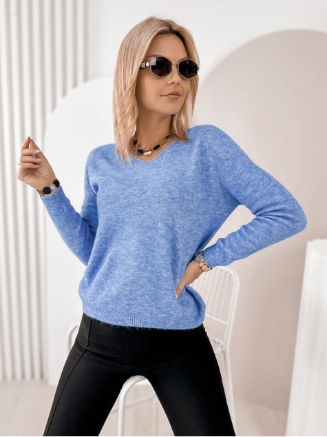 SWETER MONTCLAIR NIEBIESKI