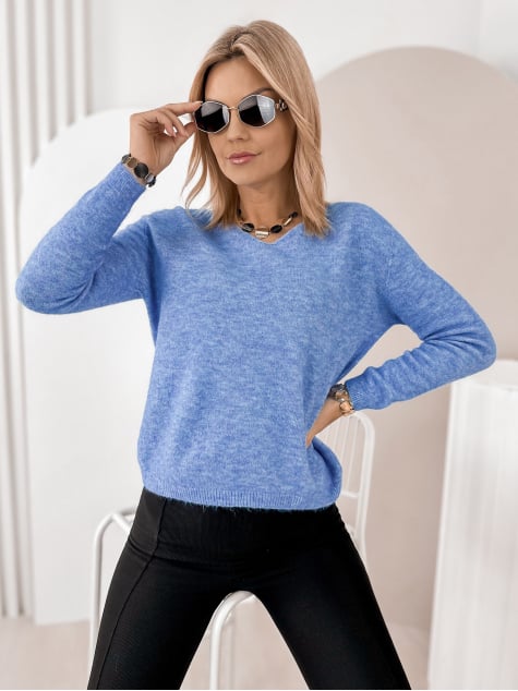 SWETER MONTCLAIR NIEBIESKI