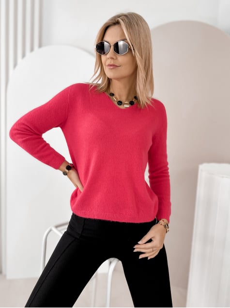 SWETER MONTCLAIR MALINOWY