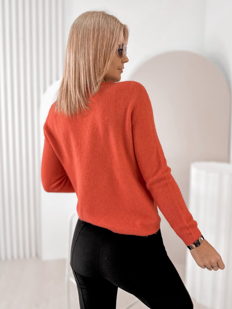 SWETER MONTCLAIR KORALOWY