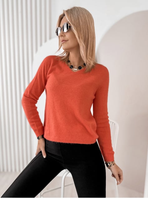 SWETER MONTCLAIR KORALOWY