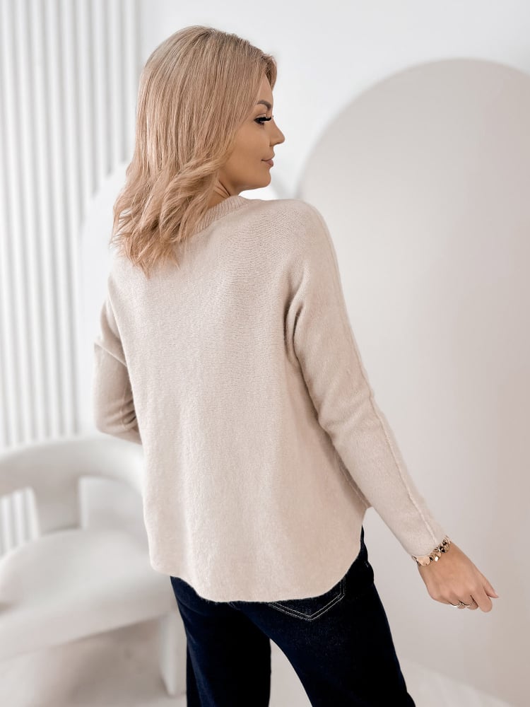 SWETER MONTROSE BEŻOWY