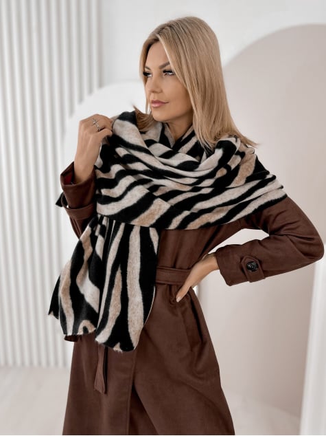 SZAL CORBELLE BEŻOWY