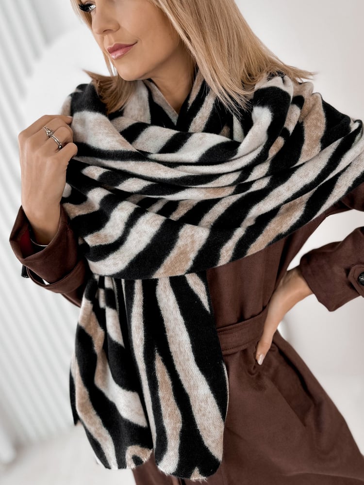 SZAL CORBELLE BEŻOWY