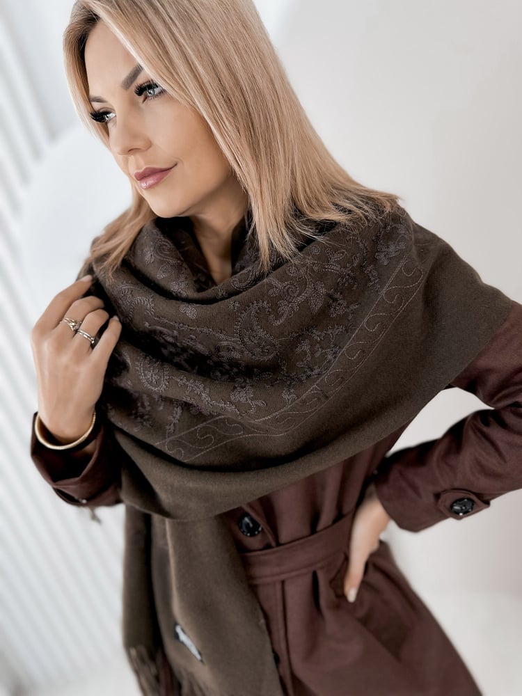 SZAL VERMILLE BRĄZOWY