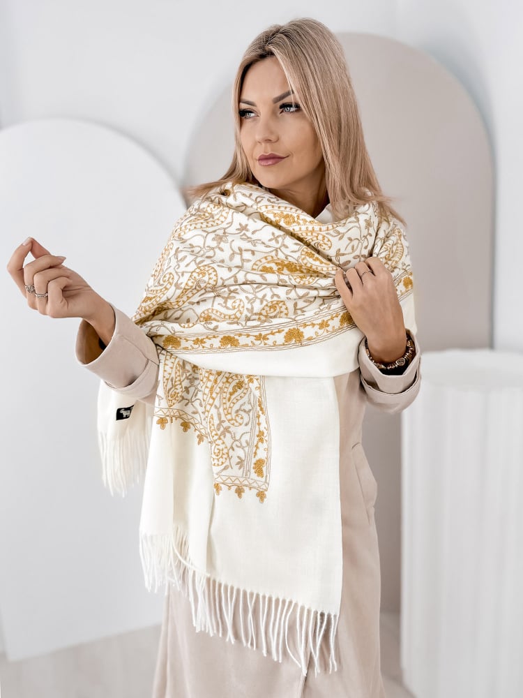 SZAL VERMILLE KREMOWY